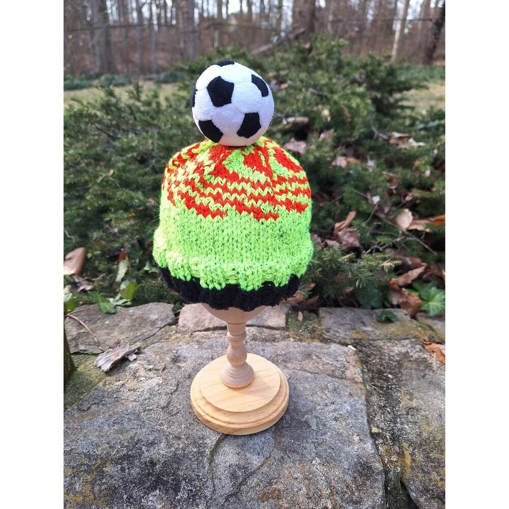 Soccer ball hat child size